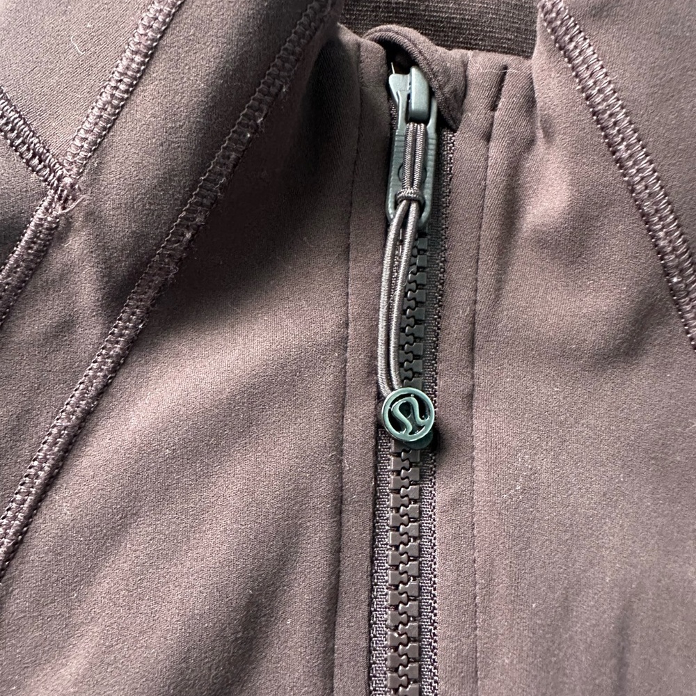 lululemon athletica Women's Dark Brown align Jacket - Picture 3 of 4